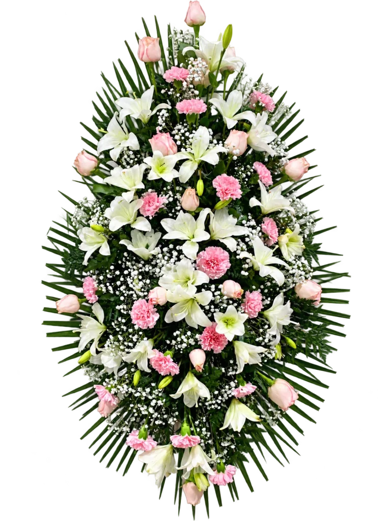 Centro de colgar de flor variada